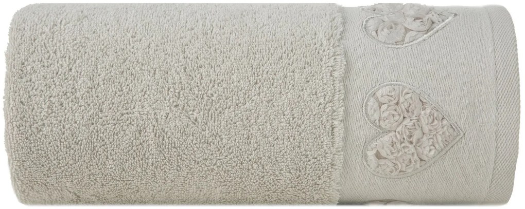 FROTÉ UTERÁK KAMILA (02) 50X90 CM STRIEBORNÁ