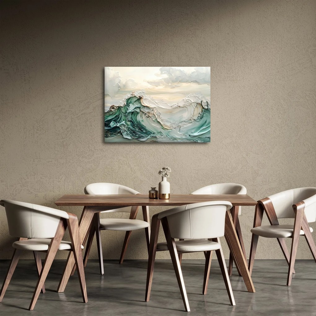 Obraz - 3D abstrakcie mora (70x50 cm)