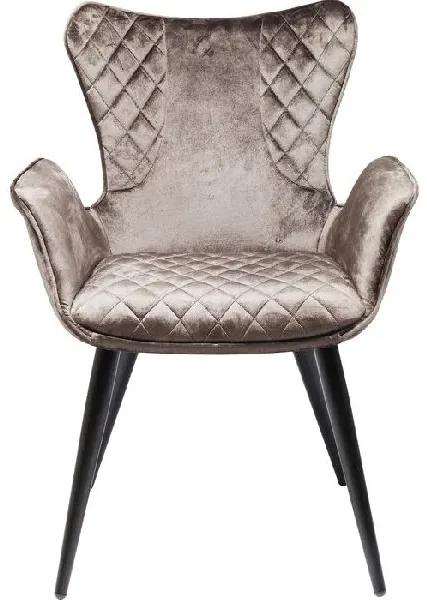 Dream Brown stolička sivá