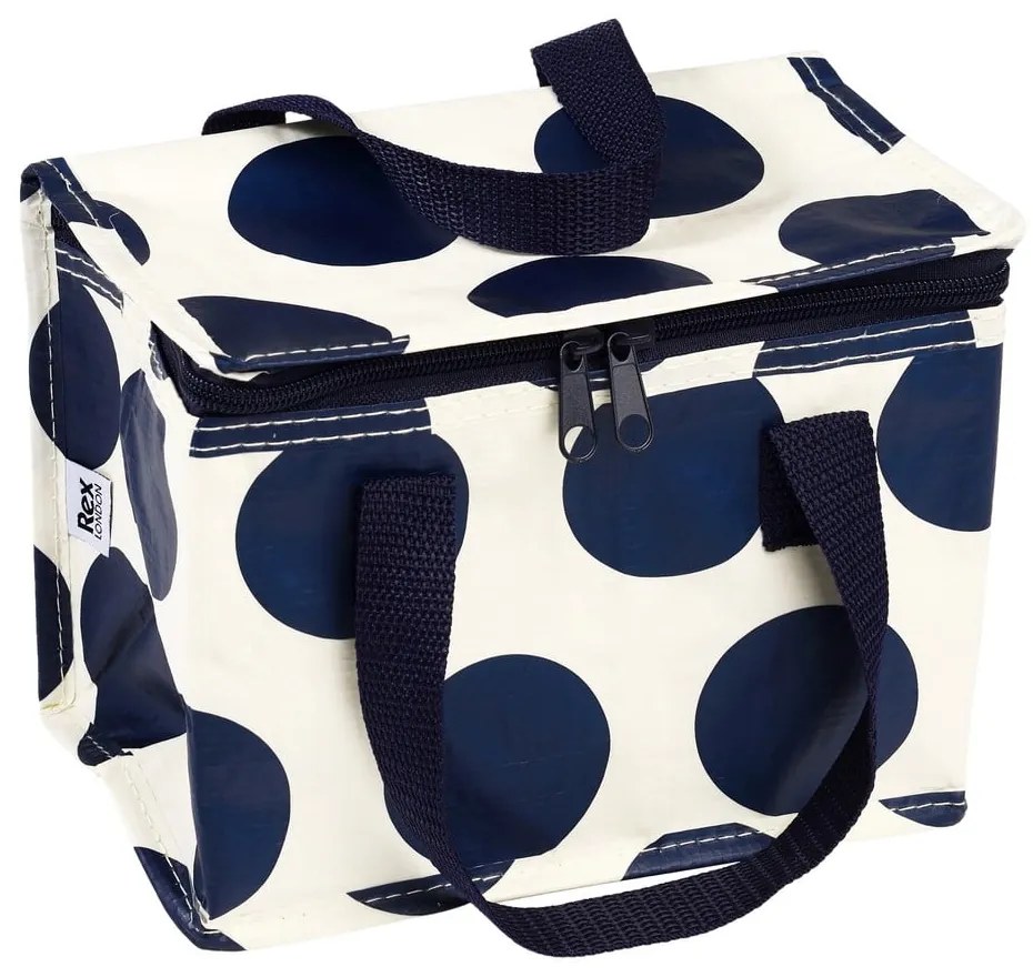 Modrá/krémová chladiaca taška Spotlight – Rex London