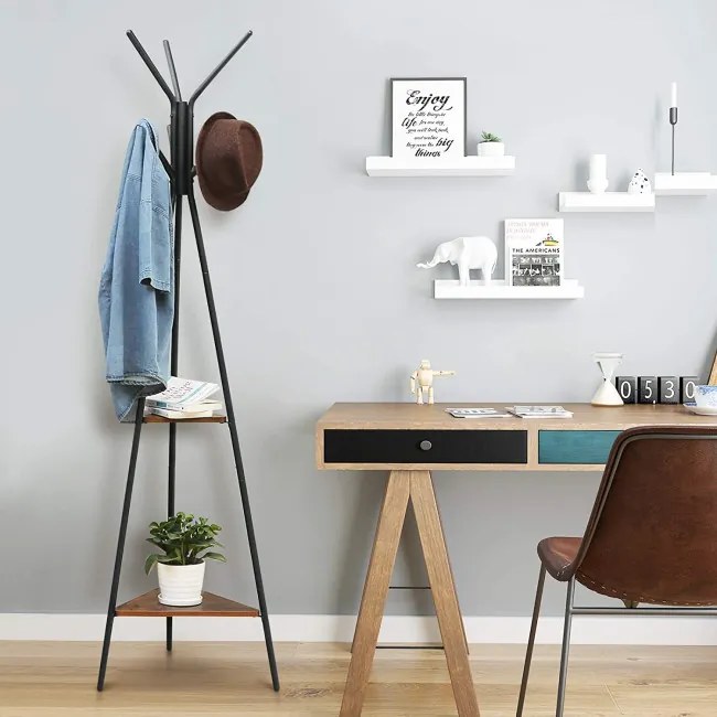 Stojanový vešiak s poličkami RCR16BX