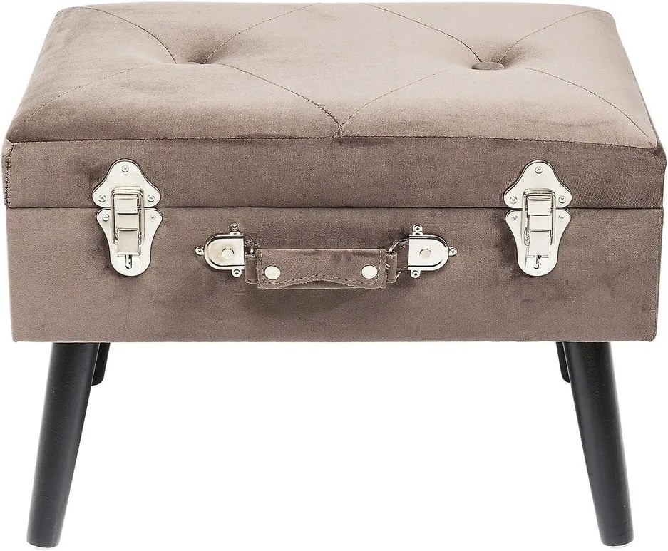 Sivá stolička Kare Design Suitcase