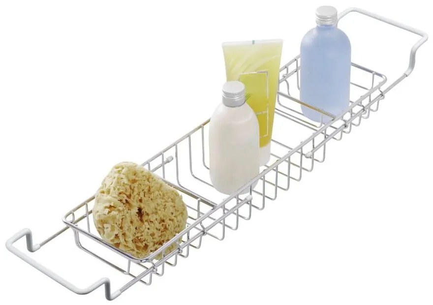 Kúpeľňový antikoro organizér na vaňu Wenko Bringing, dĺžka 58,5 cm