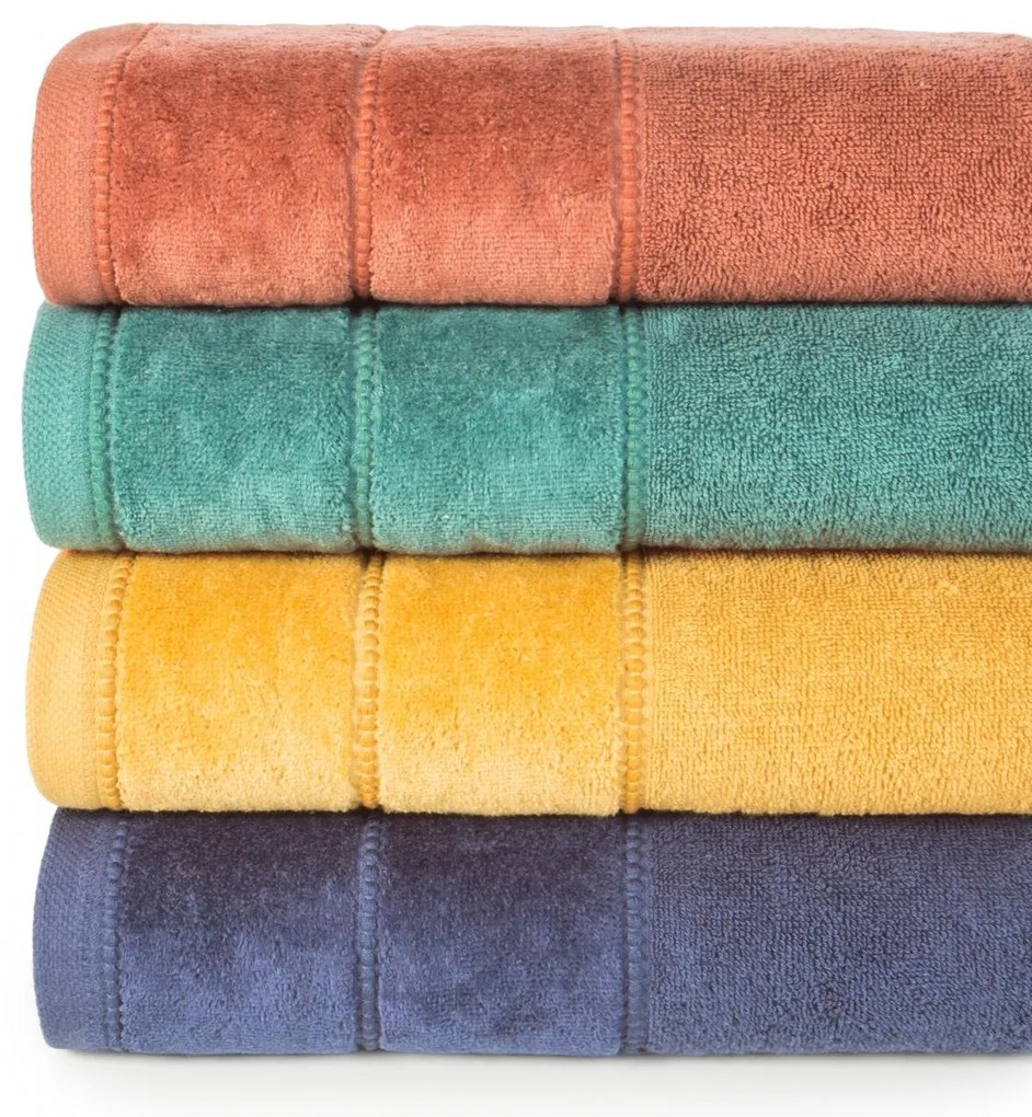 BAVLNENÝ UTERÁK MARI10 70X140 CM HORČICOVÁ