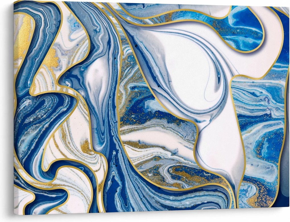 Obraz - Vlny z mramoru (70x50 cm)