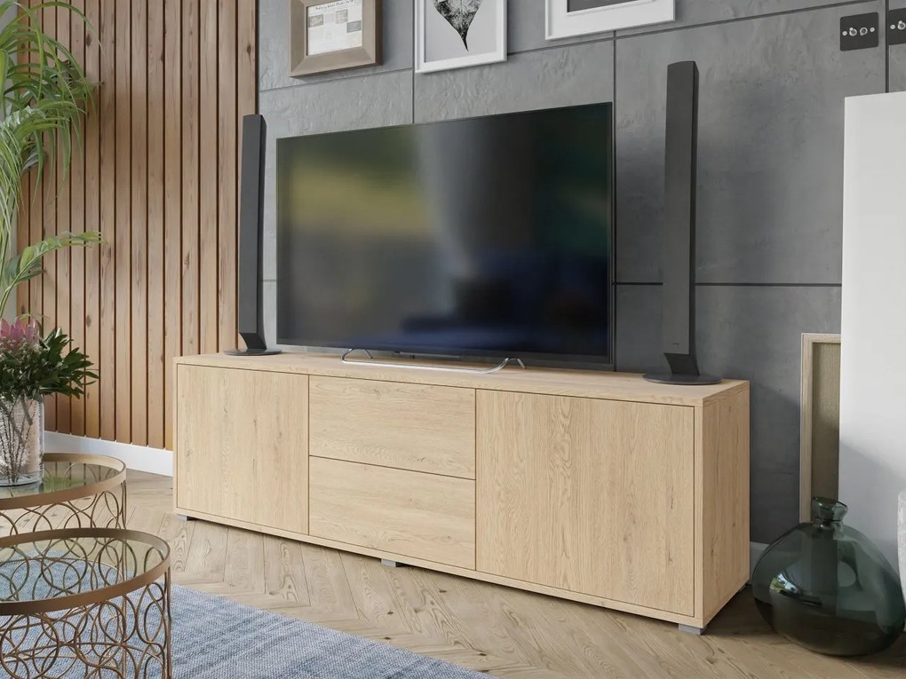 TV skrinka Alekto 2D2SZ AK09, Farby: kašmír