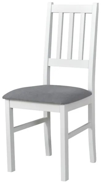 Sconto Jedálenská stolička BOLS 4 biela/sivá