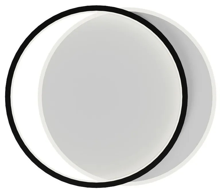 Toolight Toolight, LED stropné svietidlo 40cm, LHJ076-C, čierna-biela, OSW-50035