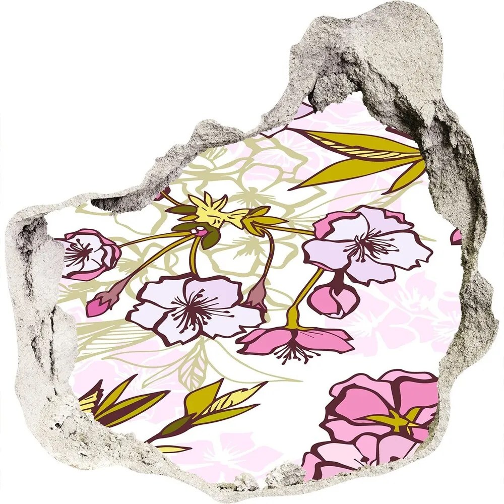 Nálepka fototapeta 3D na stenu Čerešňové kvety nd-p-63762757