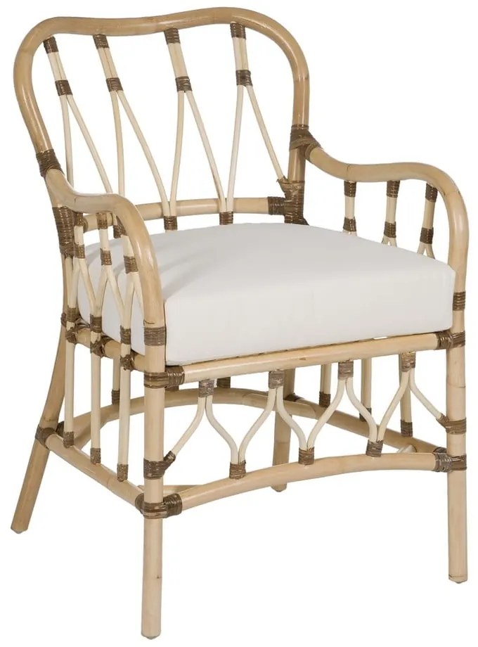 Kreslo s výpletom v prírodnej farbe – Ixia