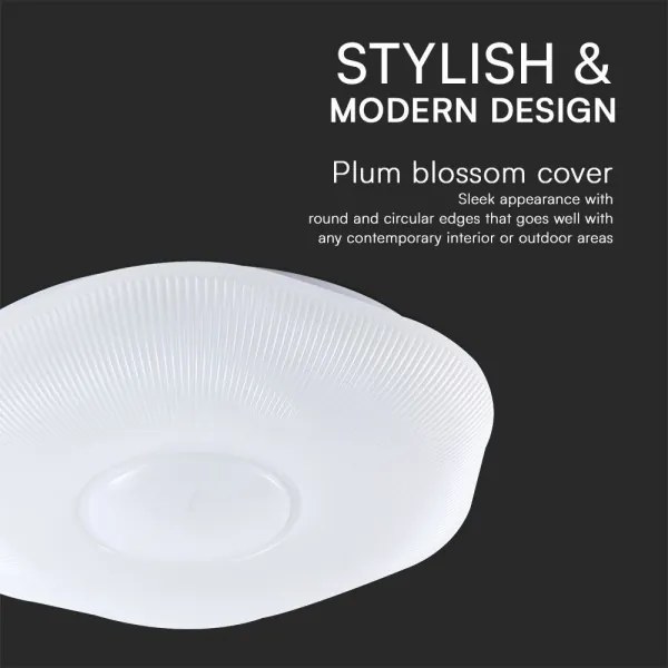 LED Stmievateľné stropné svietidlo LED/40W/230V 3000-6500K 40 cm biela + DO