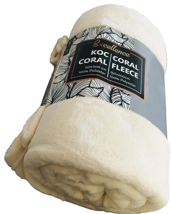 Deka ecru 150x200 cm