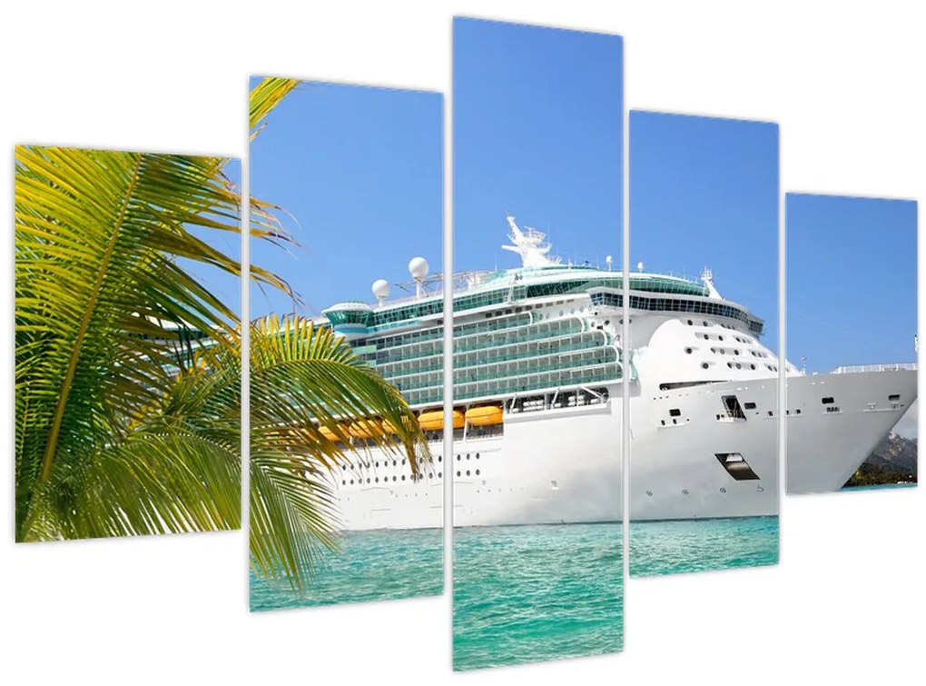 Obraz - Výletná loď (150x105 cm)