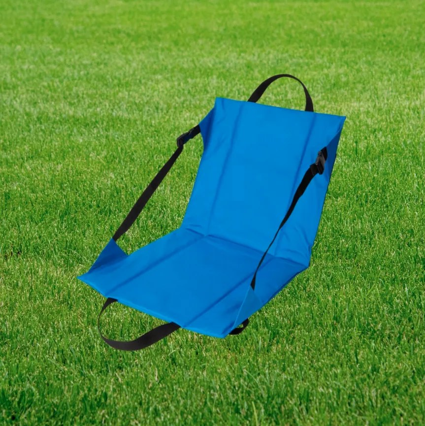 Turistická skladacia stolička VENTO 38 cm, modrá