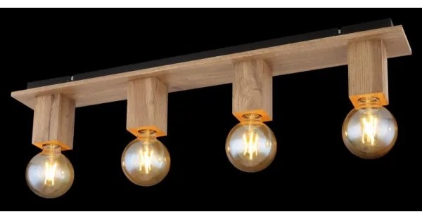 Globo 15655-4D - Stropné svietidlo ERNA 4xE27/60W/230V