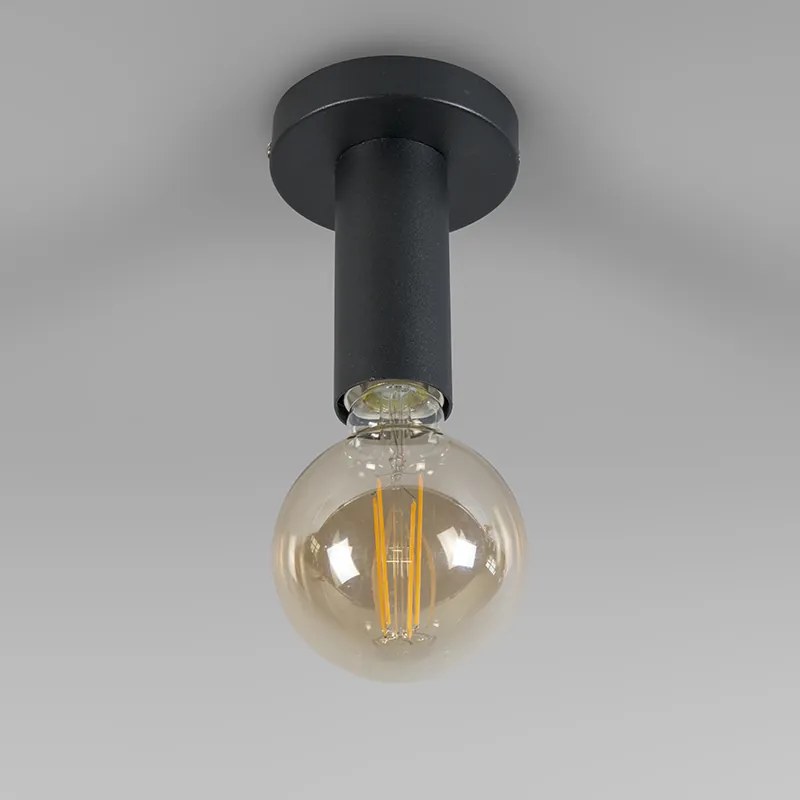 Moderné stropné svietidlo čierne - Facil