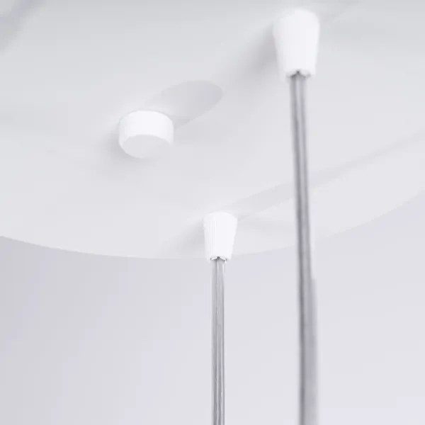 Sollux SL.1694 - Luster na lanku LIRO 3xGU10/10W/230V biela