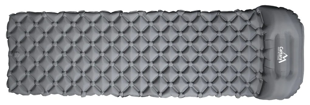 Cattara Nafukovacia karimatka CRYSTAL, sivá