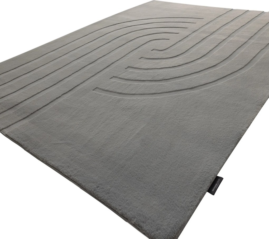 Kusový koberec Zen Deluxe 700 Grey, 80x150, šedá, obývacia izba, Obsession