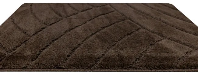 Kúpeľňový koberček Sash Wenge pruhy