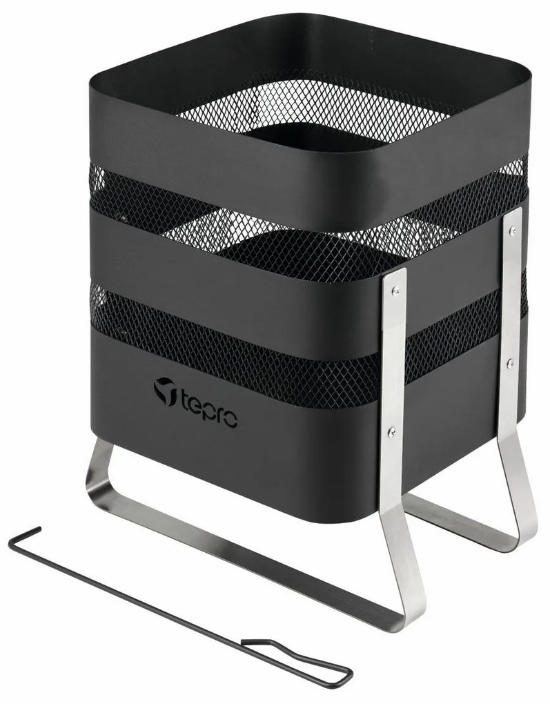 Tepro 1168 Prenosné ohnisko Milburn, 42 x 36 x 50 cm