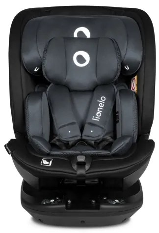 Lionelo - Otočná autosedačka s bázou BASTIAAN i-Size 40-150 cm Sivý kameň