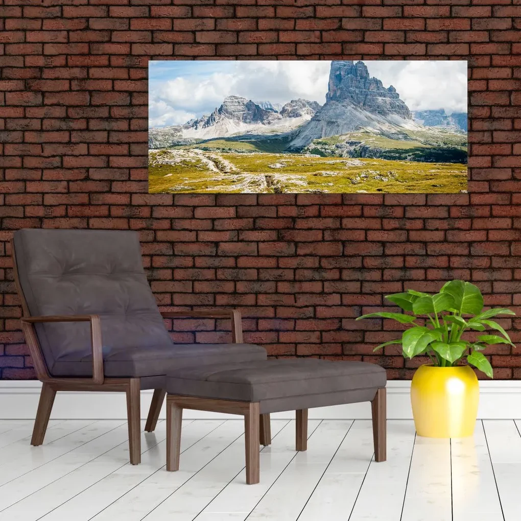 Obraz - Talianske Dolomity (120x50 cm)