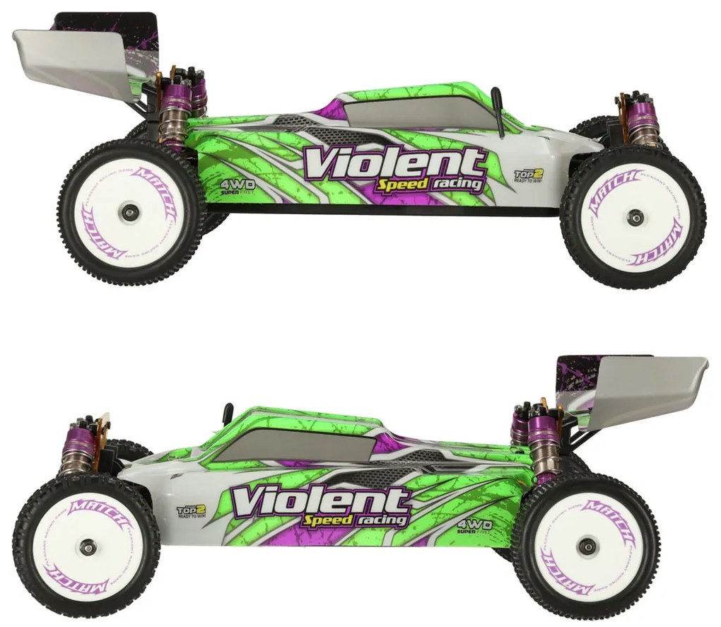KIK Auto na diaľkové ovládanie RC WLToys 104002 1:10 4WD 2.4Ghz