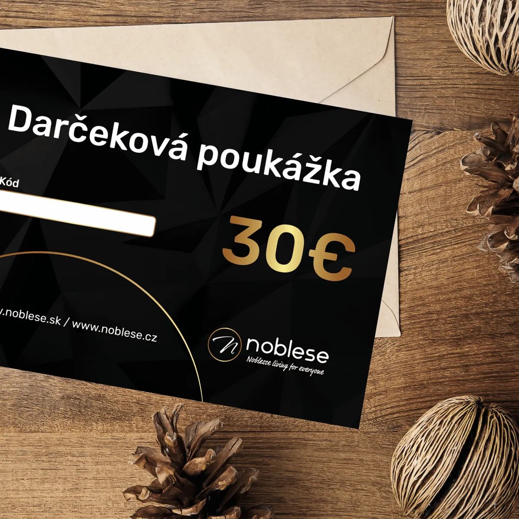 Darčekový poukaz v hodnote 30€ - tlačená verzia