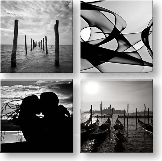 Obraz na stenu Memories of love 4 dielny XOBKOL02E42