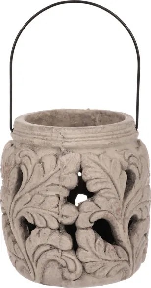 Betónový lampáš sivý FD6519