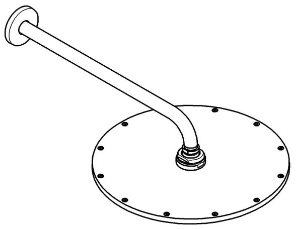 GROHE 26066GN0 - Sprchová hlavica RAINSHOWER COSMOPOLITAN 310 380 mm zlatá
