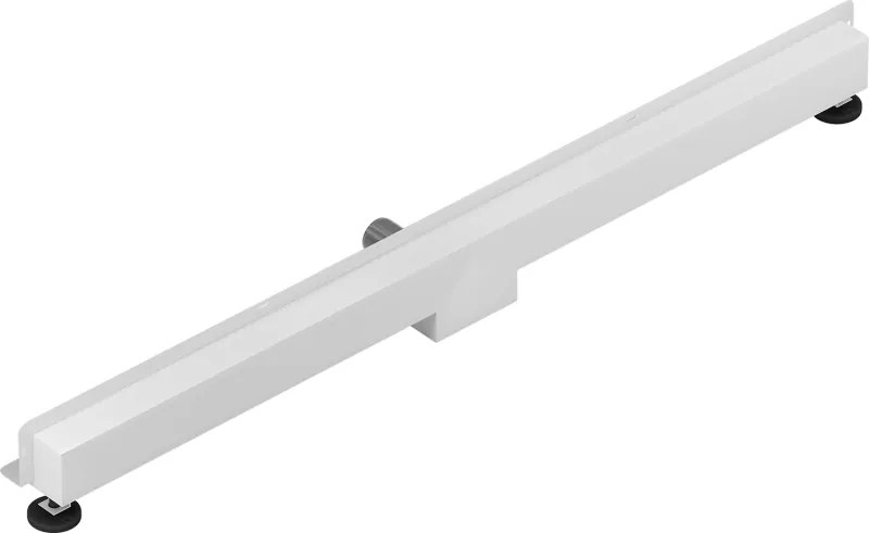 Mexen Flat Wall, sprchový žľab na stenu 2v1, 110 cm, biela, 1230110