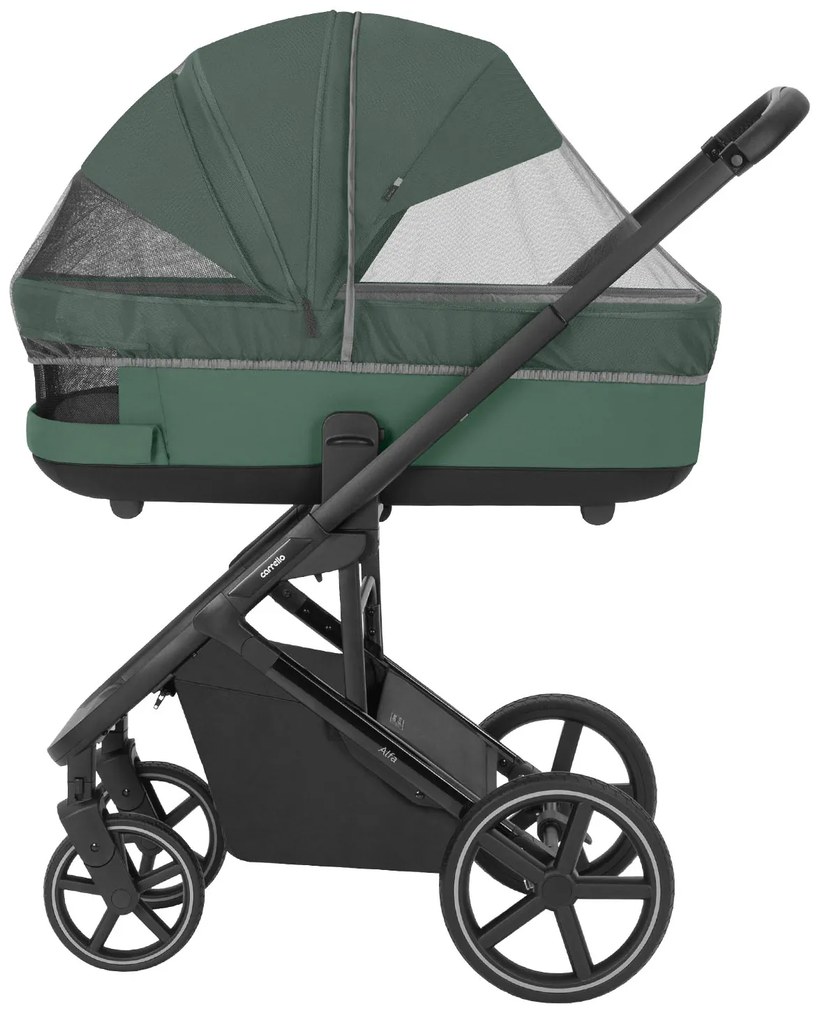 Detský kočík 2v1 CARRELLO Alfa CRL-6522 Lúkovozelený