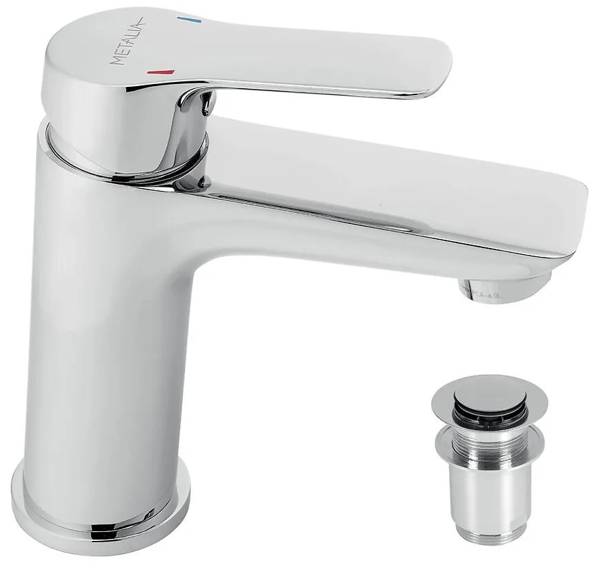 Umývadlová batéria s výpusťou 54002.0 Metalia 54 chróm