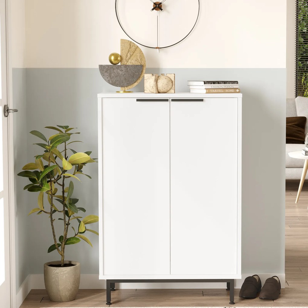 Botník Houseland Lerry biely