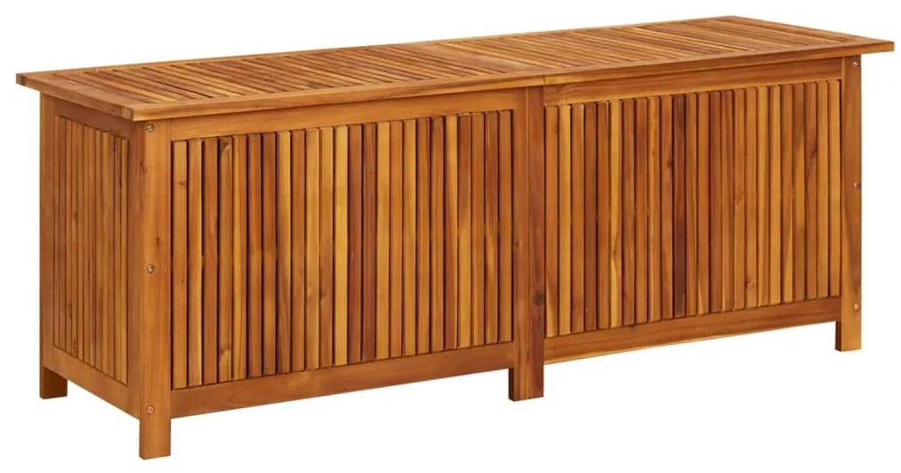 vidaXL Záhradný úložný box 150x50x58 cm akáciový masív