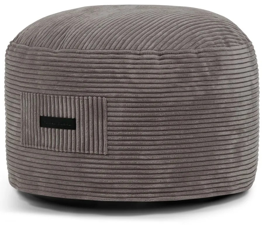 Zelený menčestrový taburet Om 60 – SLOWDOWN