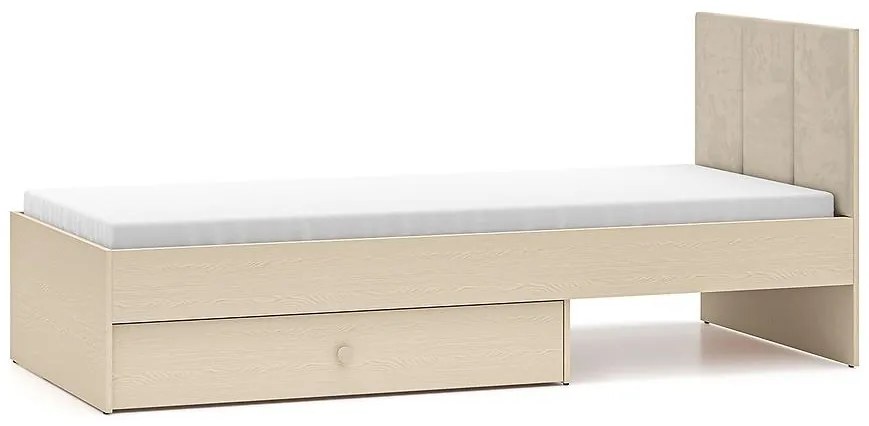 Posteľ Mevel 08 púštny piesok/millenial pink