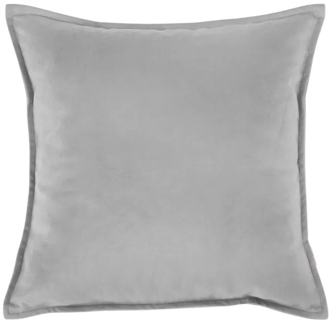 INTERMEDIC SK Dekoratívny vankúš Plyš 45x45 cm - sv. sivý