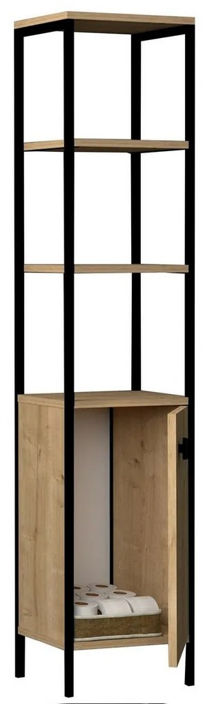 Regálová jednotka Derin Anthracite a Sapphire