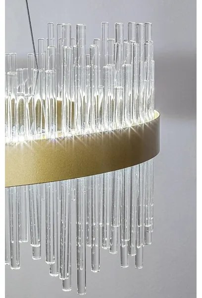 Rabalux 72227 - LED Luster na lanku MABEL LED/36W/230V 3000/4000/6000K zlatá