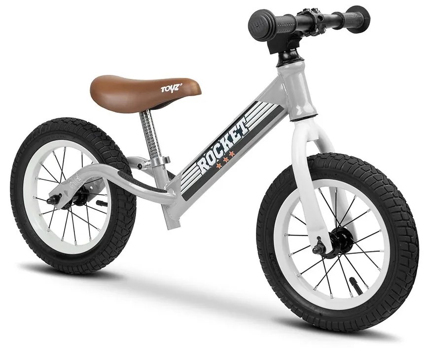 Detské odrážadlo bicykel Toyz Rocket grey