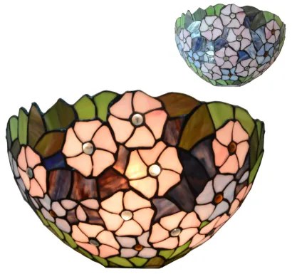 Nástenné svietidlo Tiffany 30*18 Prezent 203 vzor 2