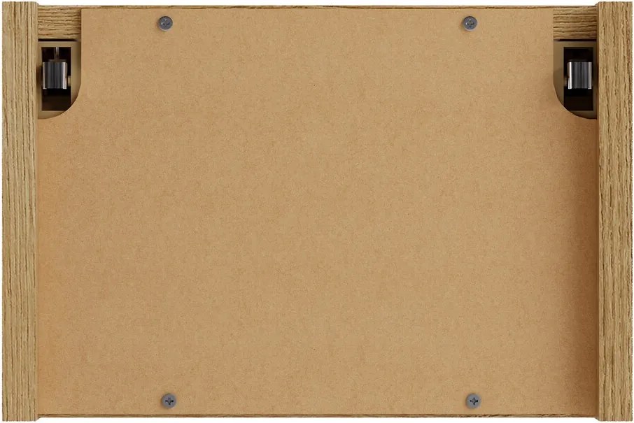 Závěsný horní koupelnový regál UNI 83-30-20 dub coast evoke