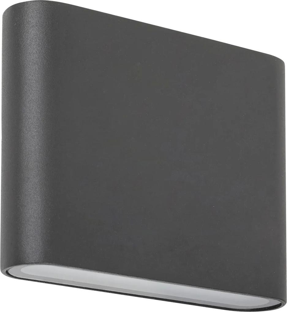 Rabalux 7951 Nesna Vonkajší LED nástenné svietidlo, čierna