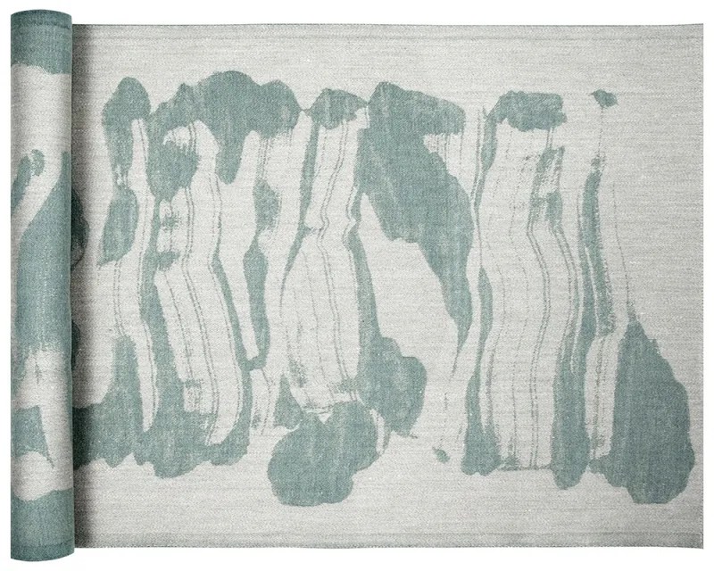 Podložka do sauny Savu 46x150, ľan-zelená