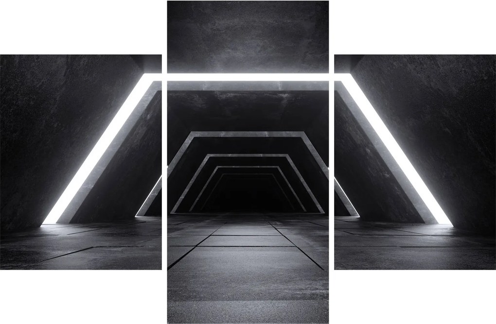Obraz - Futuristický tunel (90x60 cm)