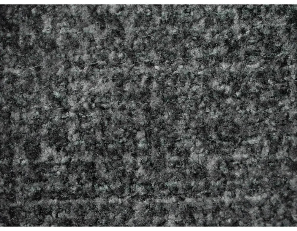 Tmavosivá čalúnená dvojlôžková posteľ s roštom 160x200 cm Makana – Makamii