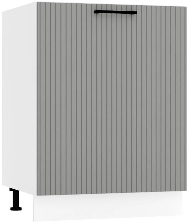 Skrinka do kuchyne  Kate d60zl s/1 šedá mat